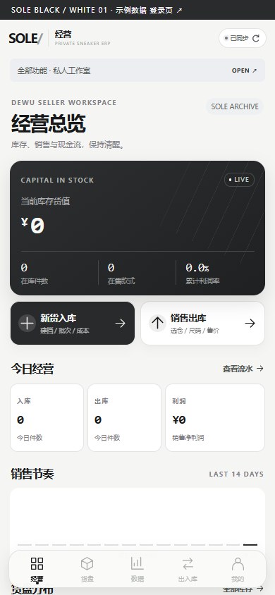 SVIP LUXURY 小程序空数据经营首页